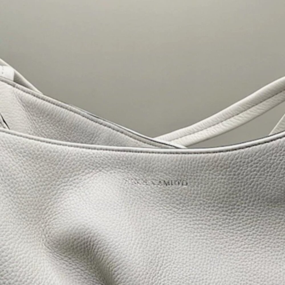 Vince Camuto Ike Tote In Light Cream Gray New Without Tags - Picture 8 of 9